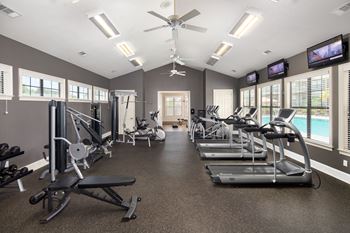 24 Hour Fitness Studio featuring Fitness on Demand